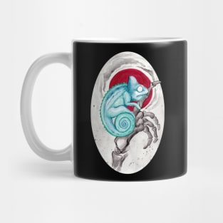 Creepy Chameleon Mug